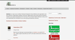 Desktop Screenshot of islandora.ca